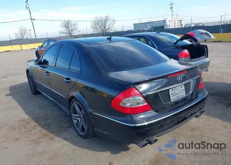 2007 Mercedes-Benz E 63 Amg z USA, uszkodzony, nr VIN WDBUF77X97B004539
